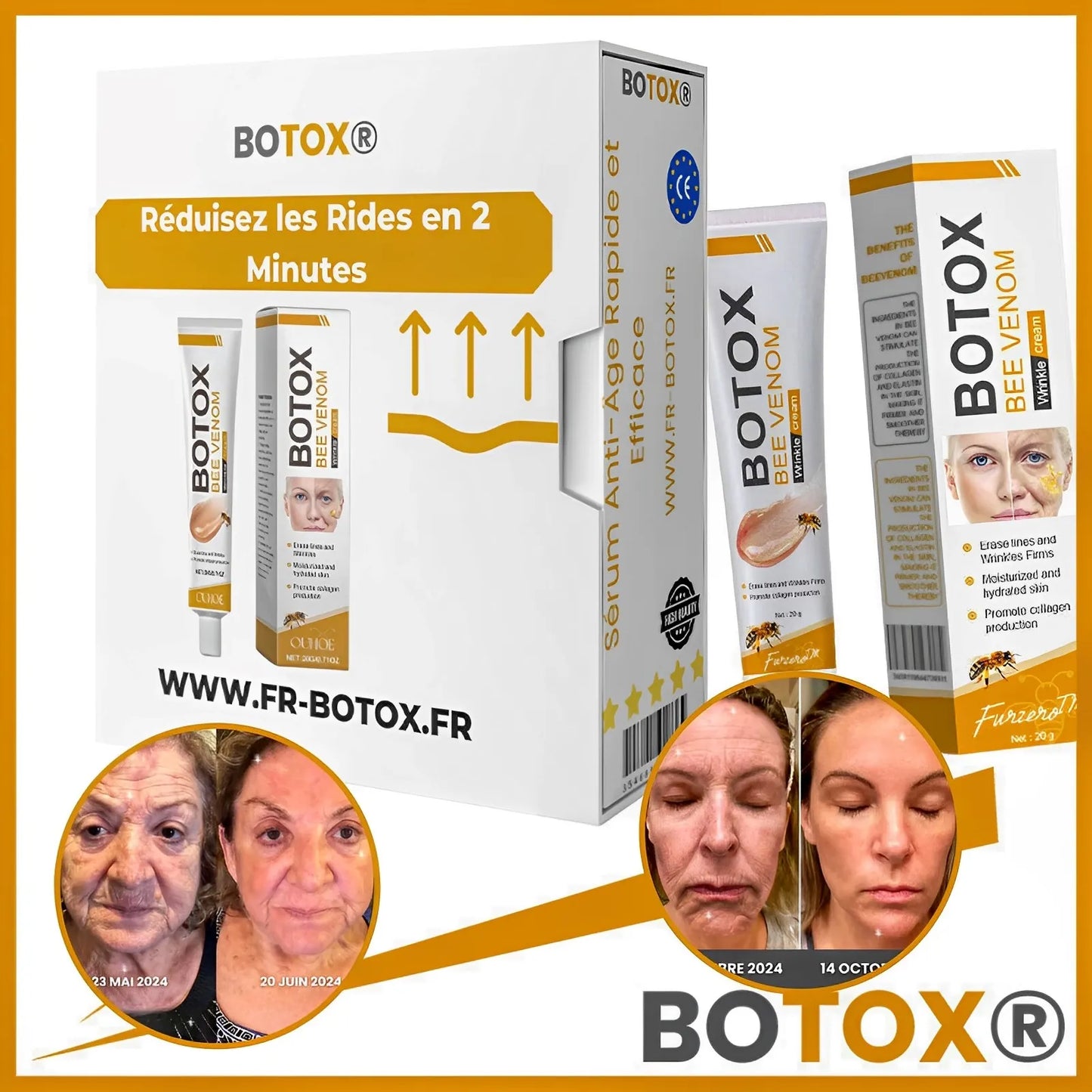 BOTOX™ – Gagnez 10 Ans en 2 minutes – Sans Injection, Sans Chirurgie, Sans Ruiner Votre Portefeuille