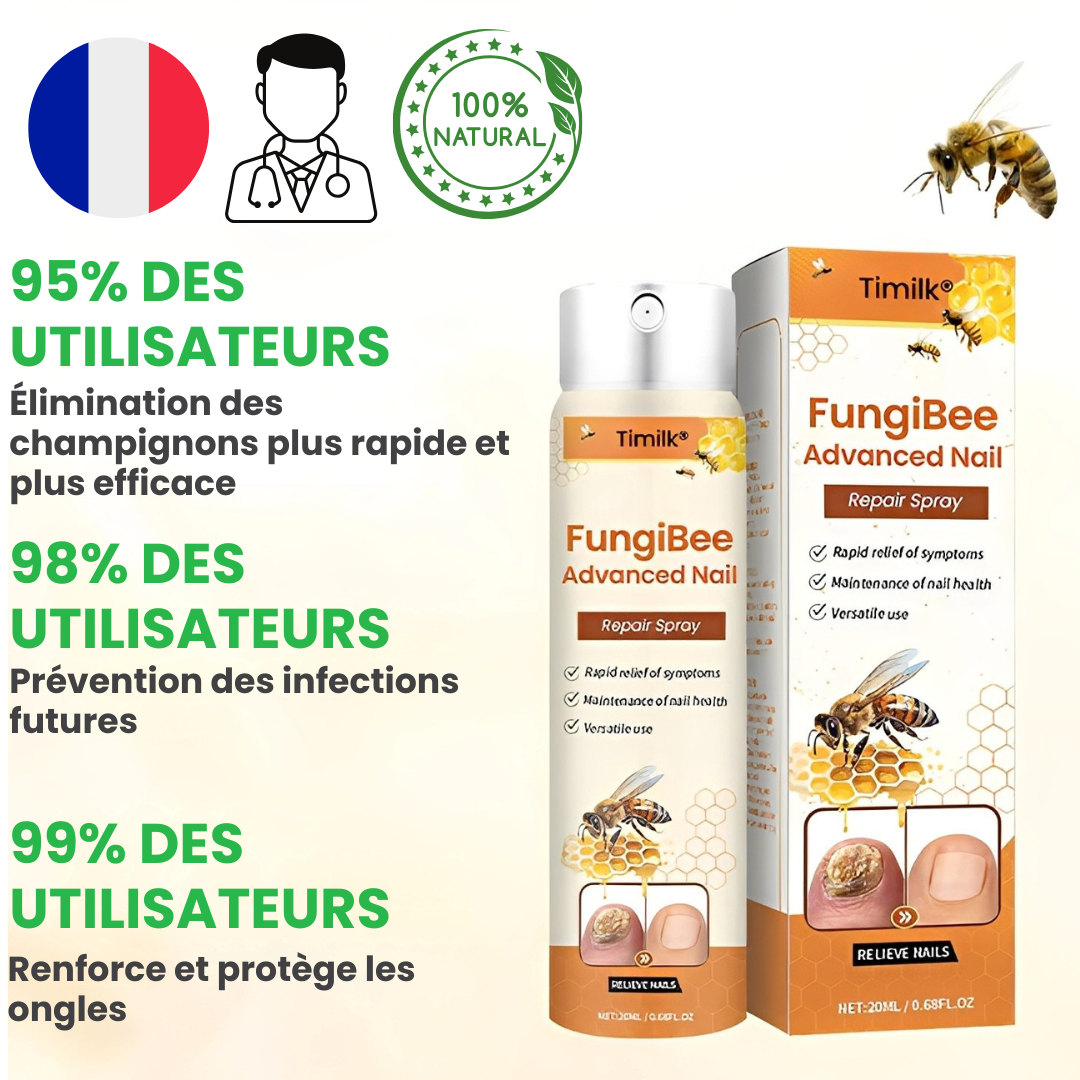 TIMILK® – Éliminez la Mycose en 7 Jours – Spray Réparateur d’Ongles Rapide et Efficace – Retrouvez Confiance et Beauté Naturelle